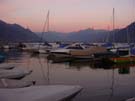 Abenromantik am Hafen von Locarno